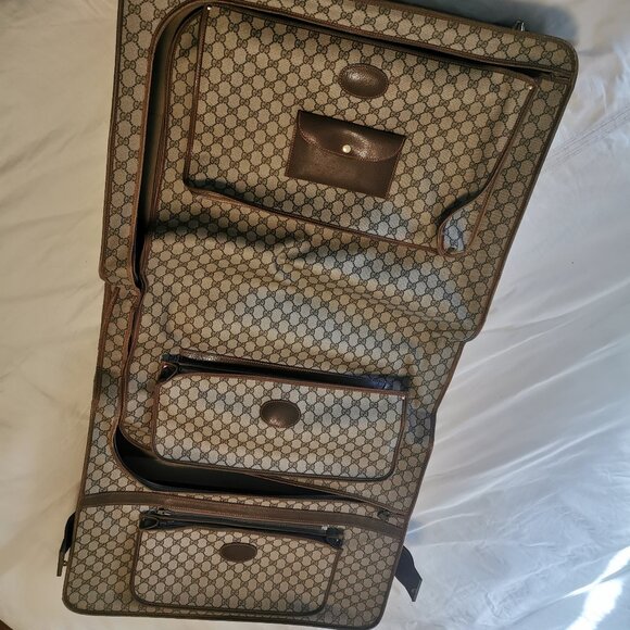 AUTHENTIC - 80's 'GUCCI' - Travel Bag - Suitcase *ULTRA RARE* - Picture 15 of 15